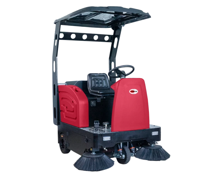 Аккумуляторная подметальная машина c местом для оператора Vostok SW1450 (с гелевой АКБ) * (Крыша-навес – доп. опция) HV Market