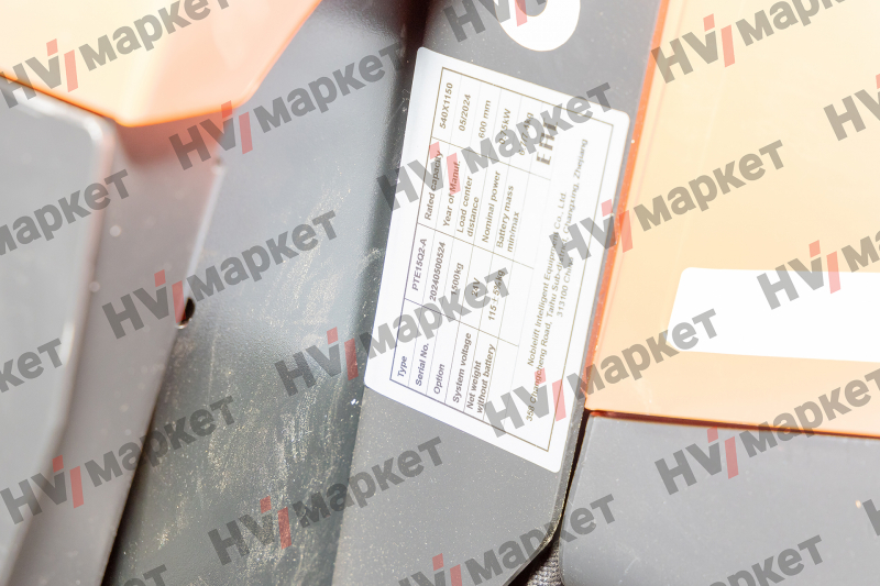 Тележка самоходная PTE15Q2-A 1500 кг, 540/685 * 1150 мм, одинарный ролик, литий-ионный аккумулятор 24 В / 20 Ач, зарядное устройство на 5 А, китайский контроллер, без стабилизаторов