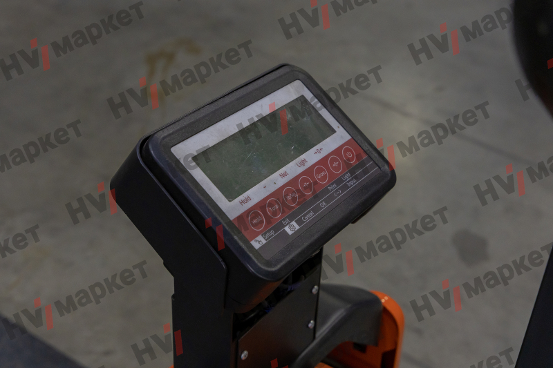 Тележка самоходная PTE20N 2000 кг, 540x1150 мм, двойные ролики 80x70, литиевая батарея 48V/20Ah, с зарядным устройством 48/9A, контроллер Curtis