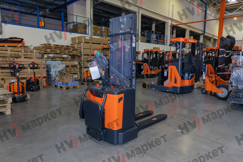 Самоходный штабелер PSB12 One-stage mast (В-1600мм)