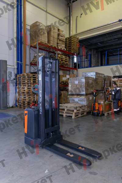 Самоходный штабелер PSB12 One-stage mast (В-1600мм)