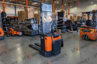 Самоходный штабелер PSB12 One-stage mast (В-1600мм) HV Market