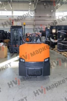 Самоходный Тягач для склада/производства T60Q (blue light and rearview mirror, walkie mode button, optional Controller Curtis F4A and display, Seat armrest) HV Market