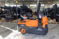 Самоходный Тягач для склада/производства T60Q (Литий 300Ач + 150Ач, blue light and rearview mirror, walkie mode button, optional Controller Curtis F4A and display, Seat armrest) HV Market