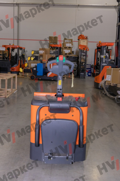 Тележка самоходная PT20P-C (540x1150) Curtis 1.6Kw рулевое колесо，двухсторонняя тяга аккумулятора 540x115, LB 150 Ah，24V60A зарядное устройство，