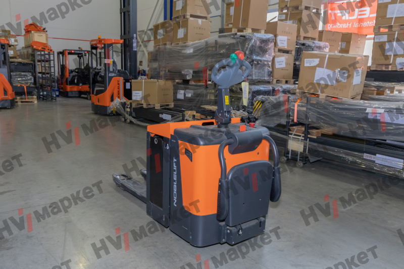 Тележка самоходная PT20P-C (540x1150) Curtis 1.6Kw рулевое колесо，двухсторонняя тяга аккумулятора 540x115, LB 150 Ah，24V60A зарядное устройство，