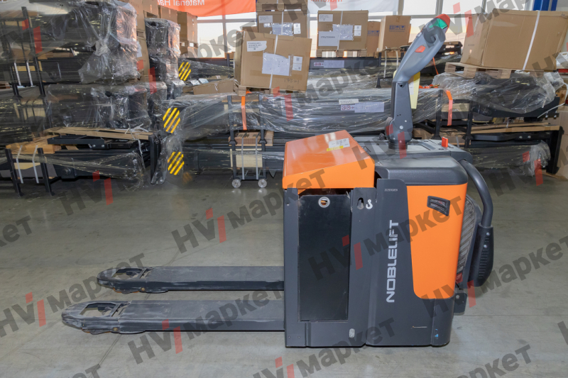 Тележка самоходная PT20P-C (540x1150) Curtis 1.6Kw рулевое колесо，двухсторонняя тяга аккумулятора 540x115, LB 150 Ah，24V60A зарядное устройство，