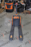 Тележка самоходная PTE20NPro 2000 кг, 540x1150 мм, двойные ролики 80x70, литиевая батарея 48V/20Ah, с зарядным устройством  9A, контроллер Curtis HV Market