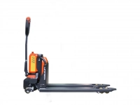 Тележка самоходная PTE15N 1500 кг, 540x1150 мм, двойные ролики 80x70, литиевая батарея 36Ah, с зарядным устройством  12A, контроллер Curtis HV Market