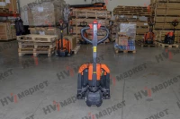 Тележка самоходная PTE15Q2-A 1500 кг, 540/685 * 1150 мм, одинарный ролик, литий-ионный аккумулятор 48 В / 20 Ач, зарядное устройство на 5 А, китайский контроллер, без стабилизаторов HV Market