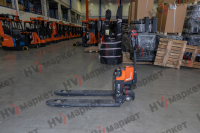 Тележка самоходная PTE15Q2-A 1500 кг, 540/685 * 1150 мм, одинарный ролик, литий-ионный аккумулятор 48 В / 20 Ач, зарядное устройство на 5 А, китайский контроллер, без стабилизаторов HV Market