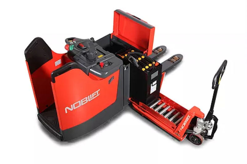 Самоходная тележка NOBLELIFT PT20P-C, 540x1150mm, 24V/270AH, EPS, платформа. (2023г.) HV Market