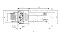 Самоходная тележка NOBLELIFT PT25N, 540x1150mm, 350AH, боковая замена АКБ, EPS.. (2023г.) HV Market