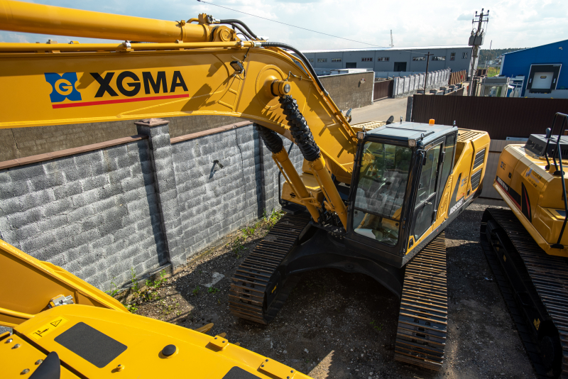 Гусеничный экскаватор XG836EL (1) (Гидролиния для гидромолота, ковш 1,7m³, электрический топливный насос) HV Market