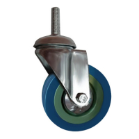 Аппаратная колесная опора с протектором на шинке SCtg 93 PVC HV Market