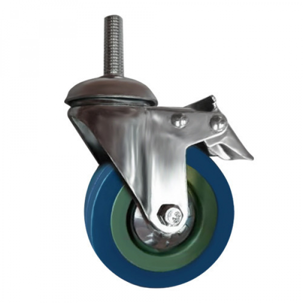 Аппаратная колесная опора с протектором на шинке SCtgb 93 PVC HV Market