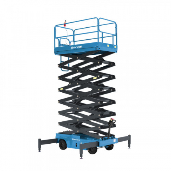 Подъемник самоходный электрический ножничный ведомый SKYER SPF0905 HV Market