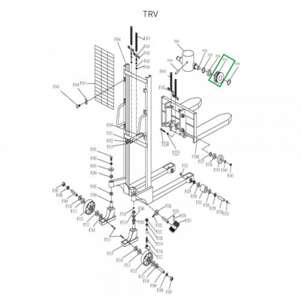 Ролик цепи для TRV HV Market