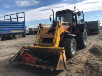 ДОРЭЛЕКТРОМАШ ДЭМ-1145 на базе трактора МТЗ 92П Экскаватор-погрузчик HV Market