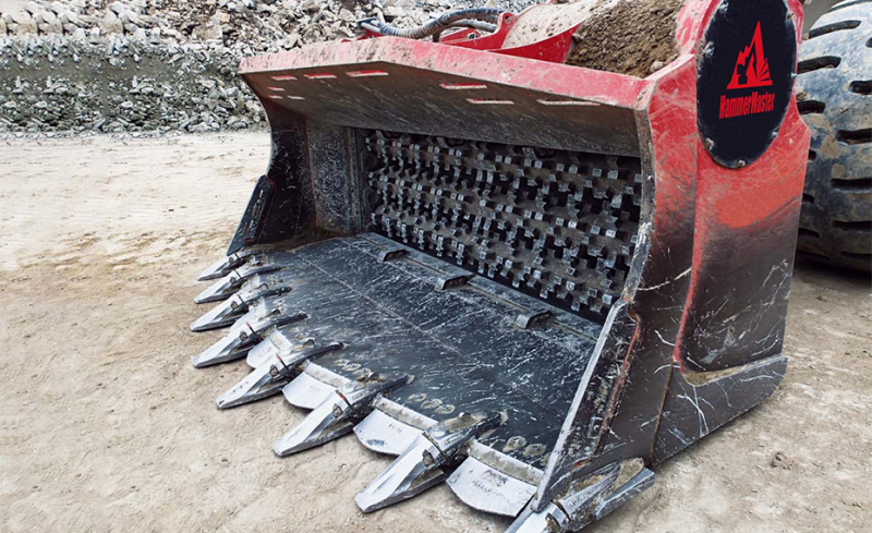 Роторный просеивающий ковш HammerMaster M 3-25