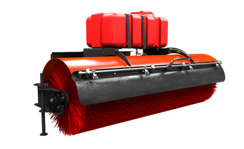 Щетка дорожная коммунальная Impulse SP1800M + система орошения 100 литров (с насосом) HV Market