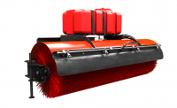 Щетка дорожная коммунальная Impulse SP1800M + система орошения 100 литров (с насосом) HV Market