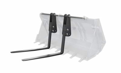 Вилы откидные паллетные Impulse PF2000 на ковш Terex 820/840/860 - TLB840 HV Market