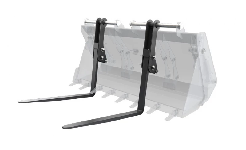 Вилы откидные паллетные Impulse PF2000 на ковш Tarsus 883/885/888 HV Market