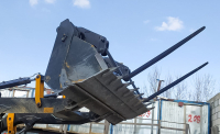 Вилы откидные паллетные Impulse PF2000 на ковш MST 542/544 HV Market