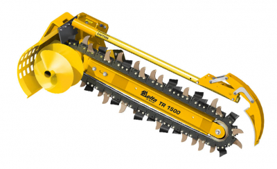 Траншеекопатель Delta TR1500 для грунта HV Market