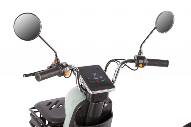 Электротрицикл Rutrike Gelbert Beta 48V/60V 800Вт Серебристо-белый HV Market