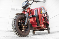 Грузовой электротрицикл Rutrike Антей Pro 1500 60V1200W темно-синий матовый HV Market