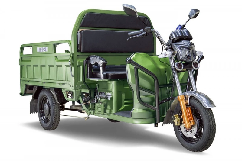 Грузовой электротрицикл Rutrike Гибрид 1500 60V1000W Зеленый HV Market
