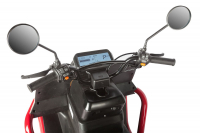 Электротрицикл Wanshida DOUHAO 60V 800Вт Черно-бело-красный HV Market