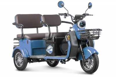 Электротрицикл Rutrike Gelbert Kappa 48V/60V 650Вт Синий HV Market