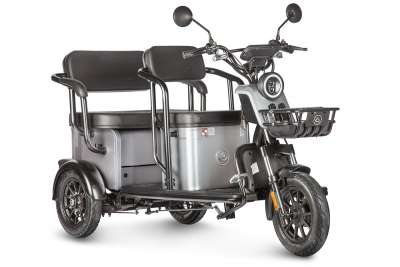 Электротрицикл Wanshida UM+ 60V 1000Вт Серый HV Market