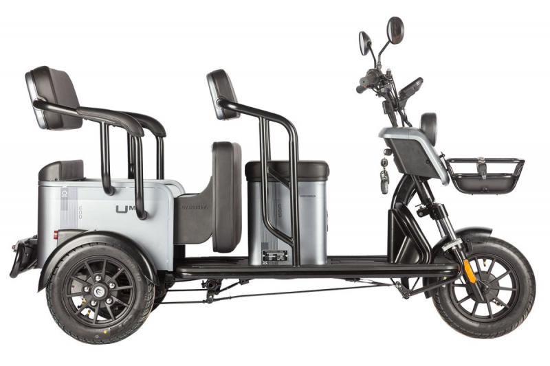 Электротрицикл Wanshida UM+ 60V 1000Вт Серый HV Market