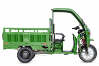 Грузовой электротрицикл Rutrike Гермес 1500 60V1200W темно-зеленый HV Market