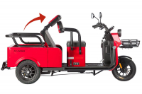 Электротрицикл Wanshida LC-F200 60V 1000Вт Зеленый HV Market