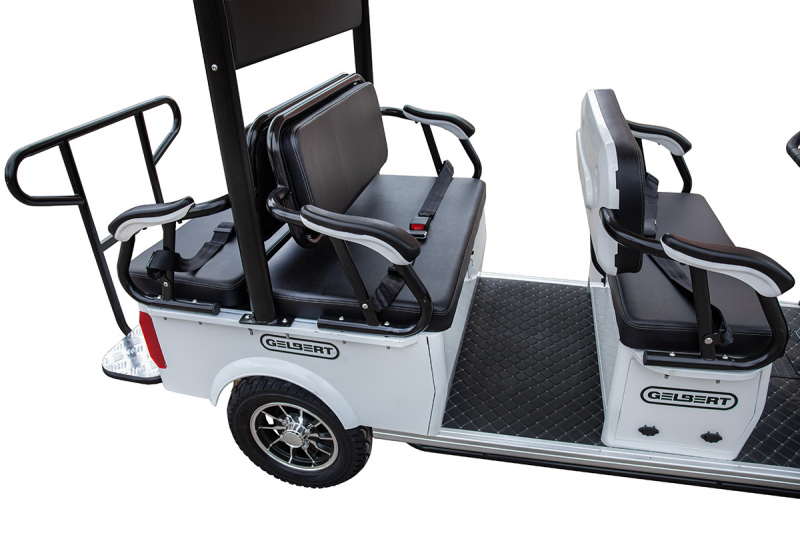 Гольф-кар мини Gelbert Fact 60V 1200Вт Красный