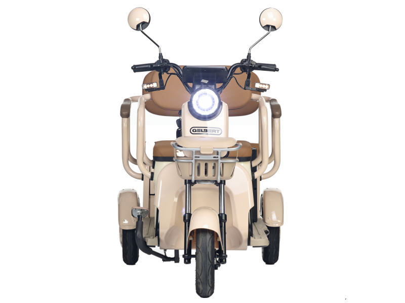 Электротрицикл Rutrike Gelbert Atlas 48V/60V 600Вт Бежевый HV Market