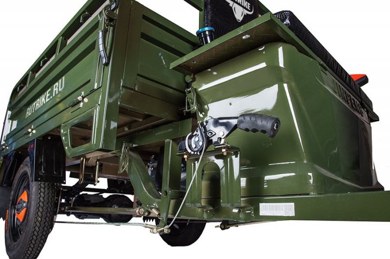 Грузовой электротрицикл Rutrike Гибрид 1500 60V1000W Синий