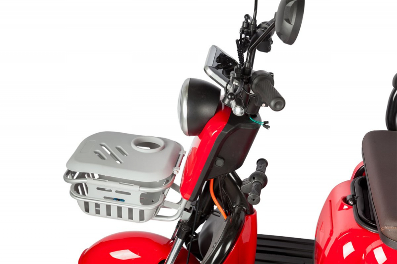 Электротрицикл Rutrike Gelbert Sun 48V/60V 650Вт Фиолетово-белый HV Market