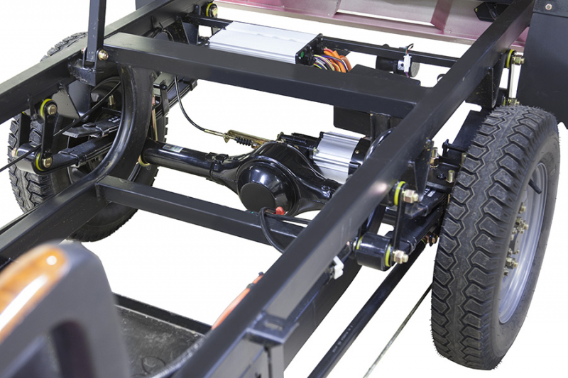 Грузовой электротрицикл Rutrike D4 1800 60V1500W Зеленый