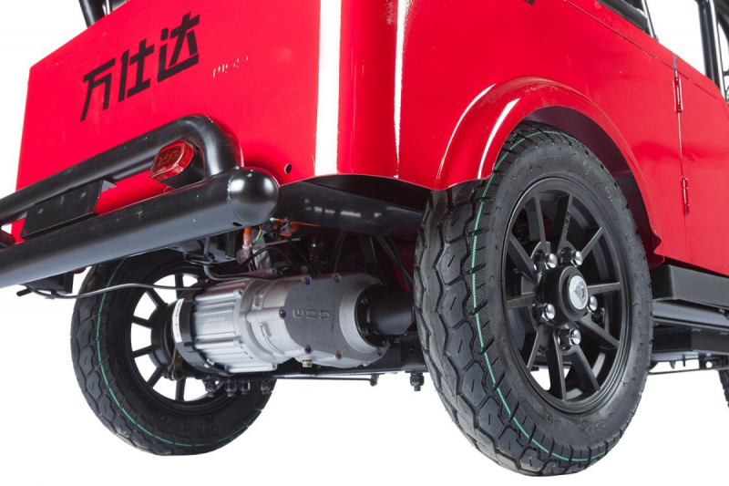 Электротрицикл Wanshida LC-F200 60V 1000Вт Серый