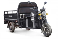 Грузовой электротрицикл Rutrike Мастер 1500 60V1000W Черный матовый HV Market