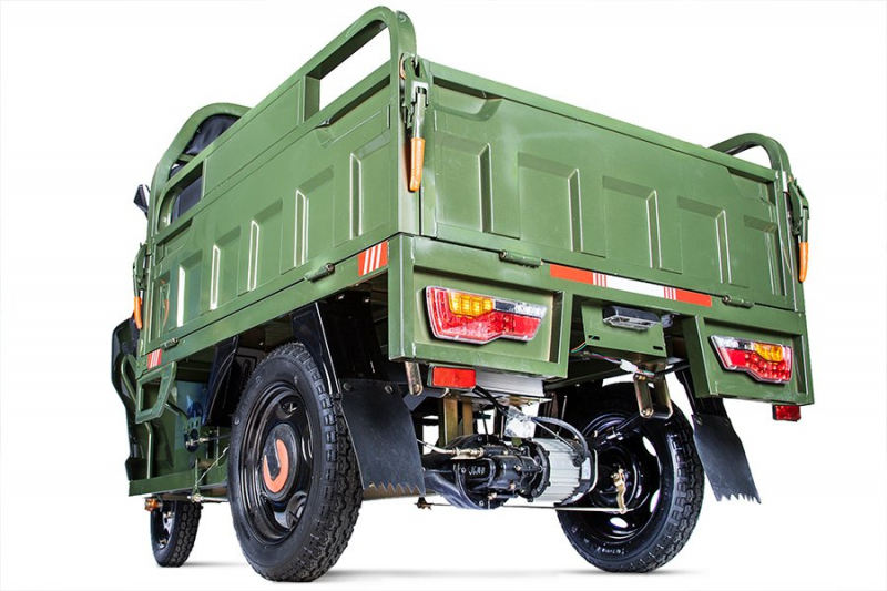 Грузовой электротрицикл Rutrike Дукат 1500 60V1000W Серый HV Market