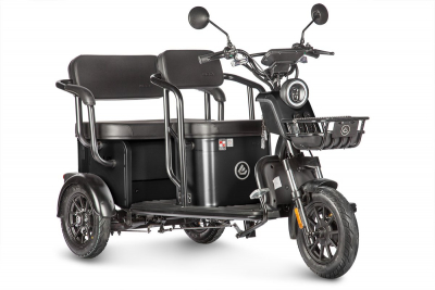 Электротрицикл Wanshida UM+ 60V 1000Вт Черный HV Market