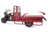 Грузовой электротрицикл Rutrike D4 1800 60V1500W Черный HV Market