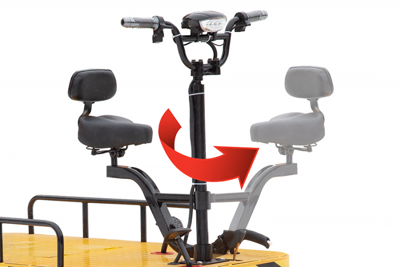 Платформенная тележка электрическая RuTrike СКЛАД 2500 NEW